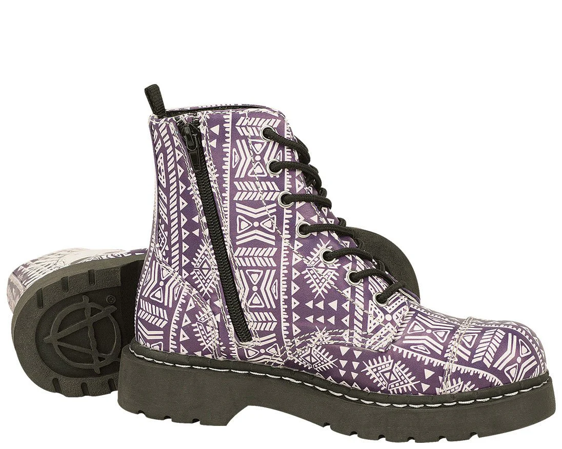 Aztec Skull Boots *ALL ITEMS FINAL SALE/NON-RETURNABLE* - Image 4