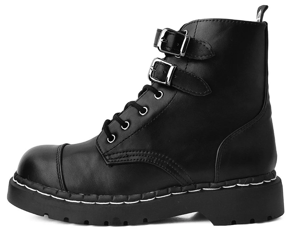 Black 2-Buckle Anarchic Boot - Image 4