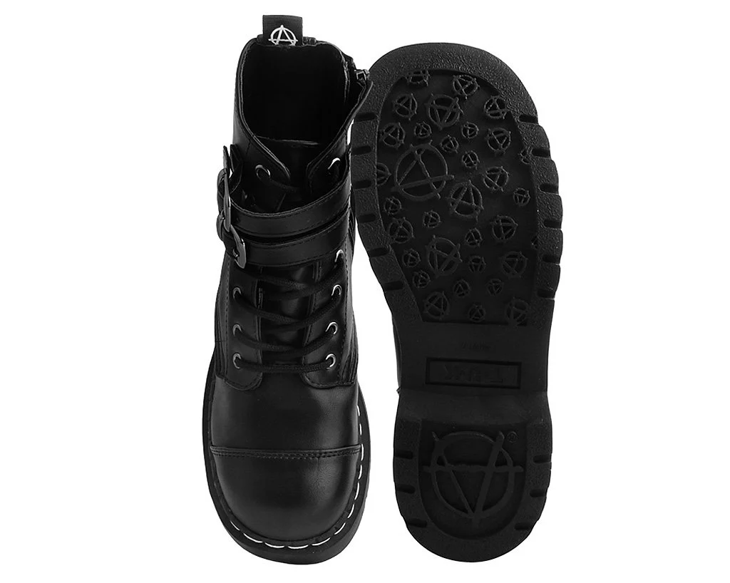 Black 2-Buckle Anarchic Boot - Image 5