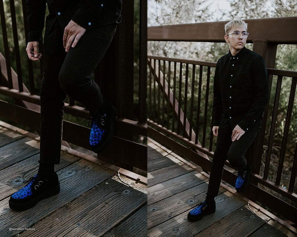 Black & Blue Leopard Viva Mondo Creeper - Image 8