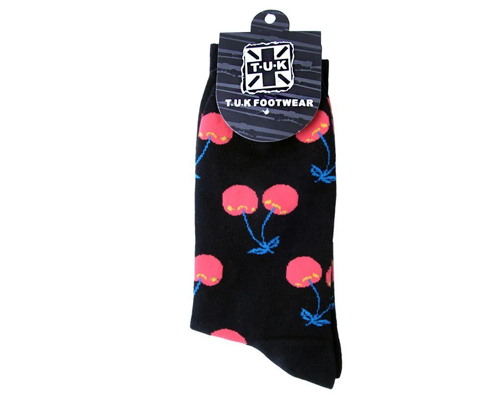 Black Cherry Women’s Sock - Image 4