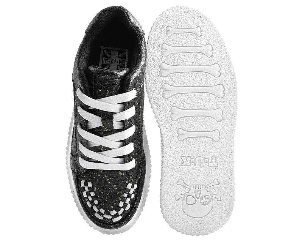 Black & Chrome Paint Splatter Casbah Creeper - Image 4