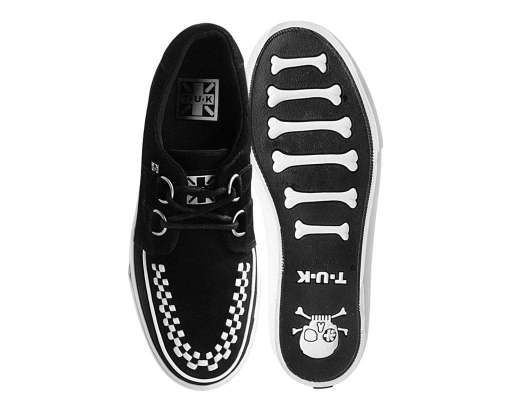 Black Suede D-Ring Interlace Sneaker - Image 4