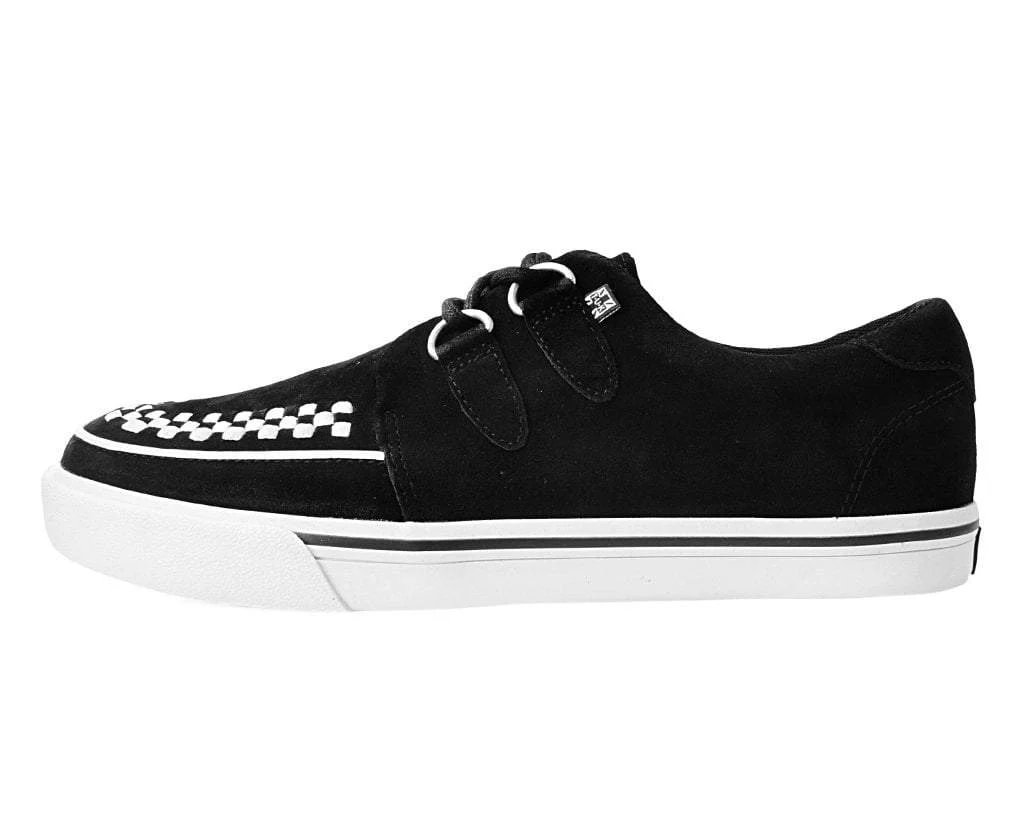 Black Suede D-Ring Interlace Sneaker - Image 5