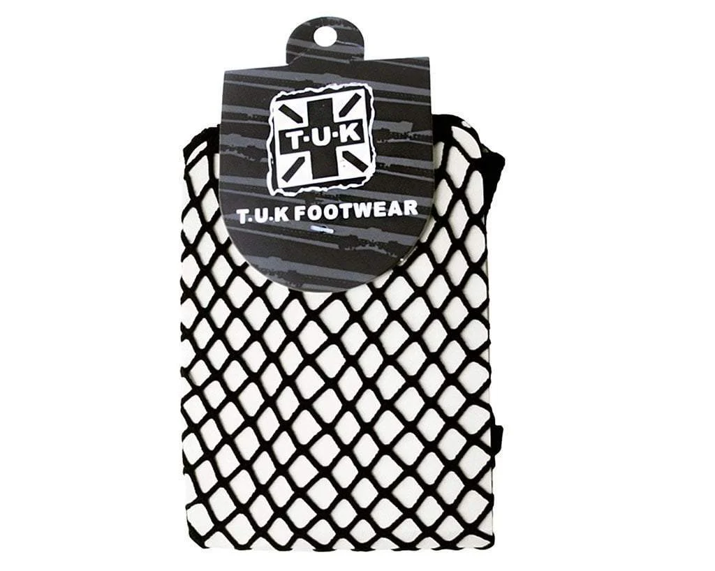 Black Fishnet Crew Sock - Image 3