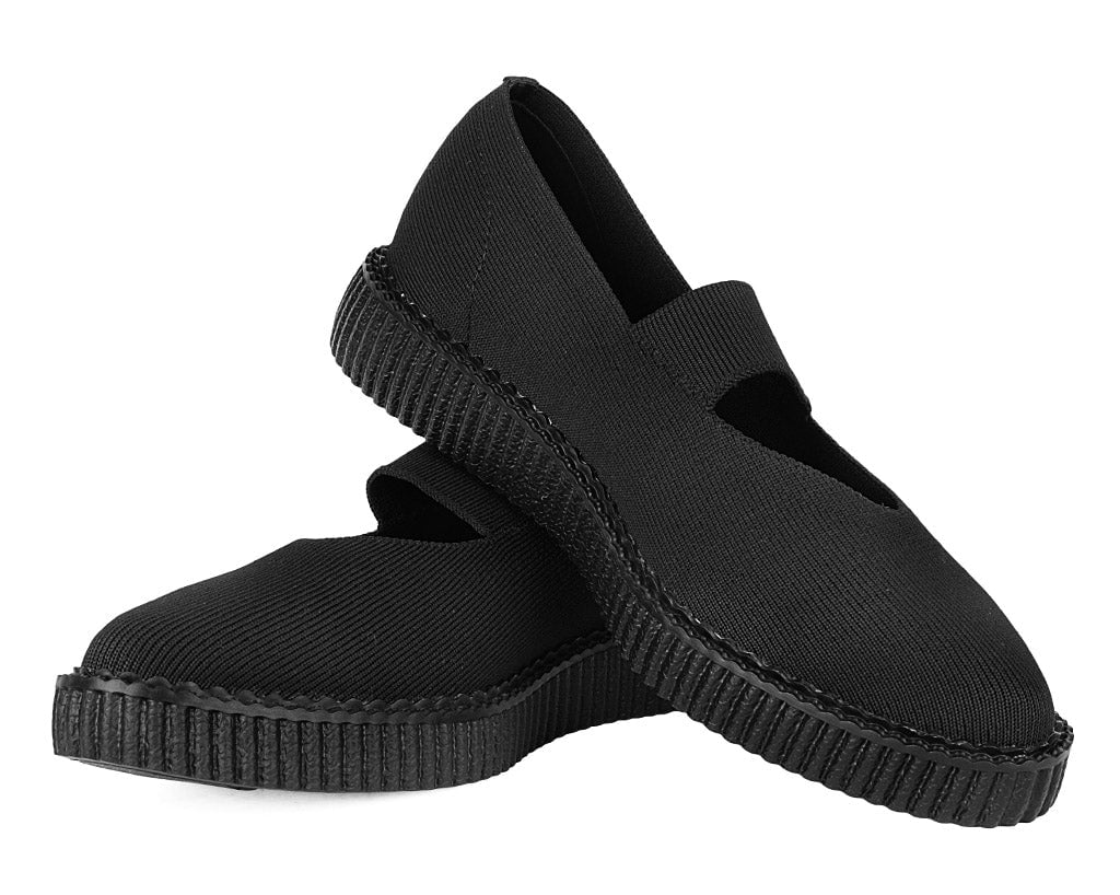 Black Flyknit Pointed Mary Jane - Image 4