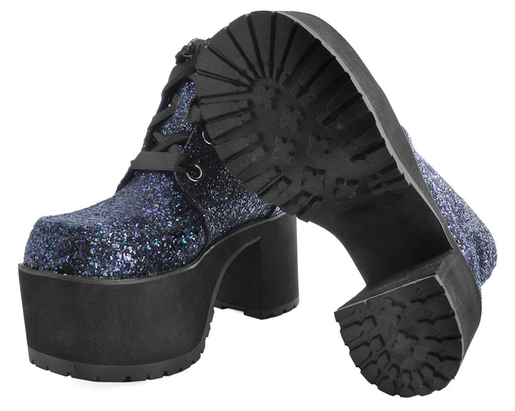 Black Jewels Glitter Nosebleed Boot - Image 4