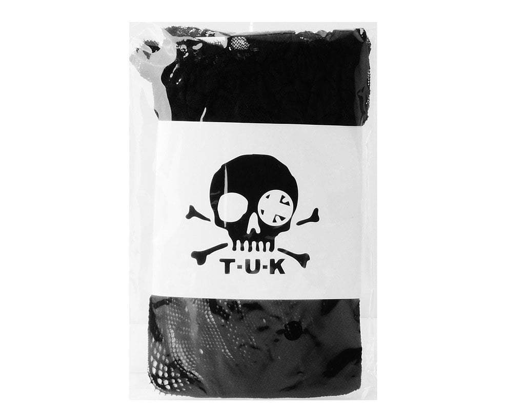 Black Lace Crew Sock - Image 4