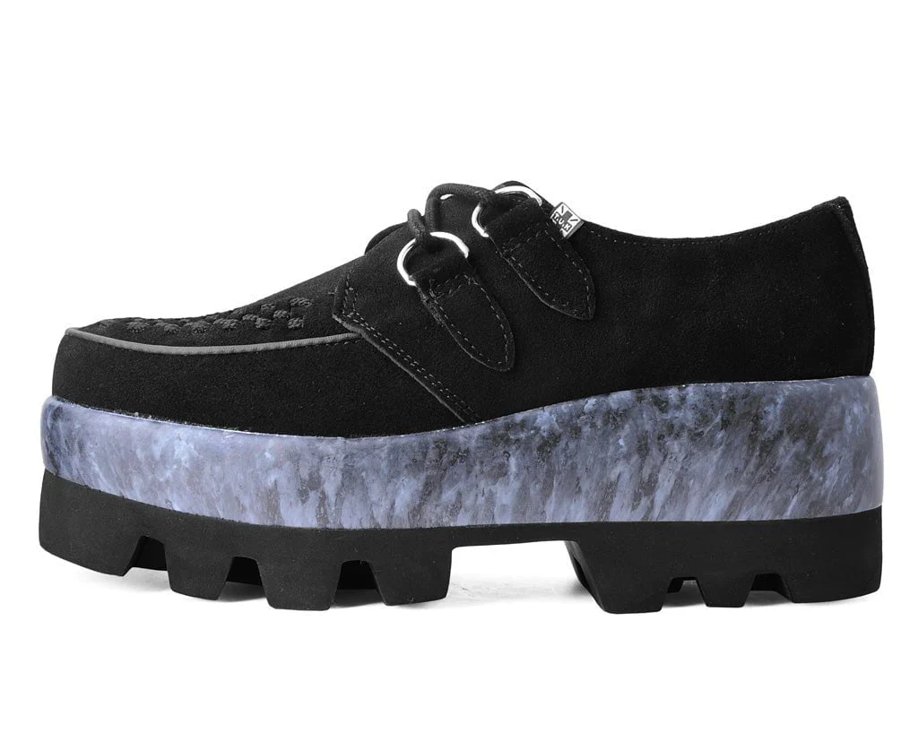 Black Marble Dino Lug Creeper - Image 5