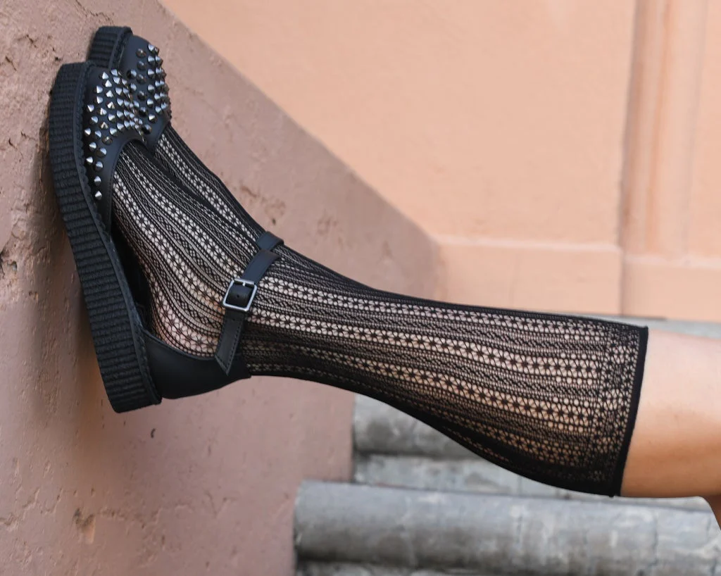 Black Mesh Sock - Image 2
