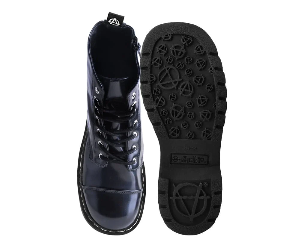 Black Oil Haze 7-Eye Anarchic Boot - Image 4