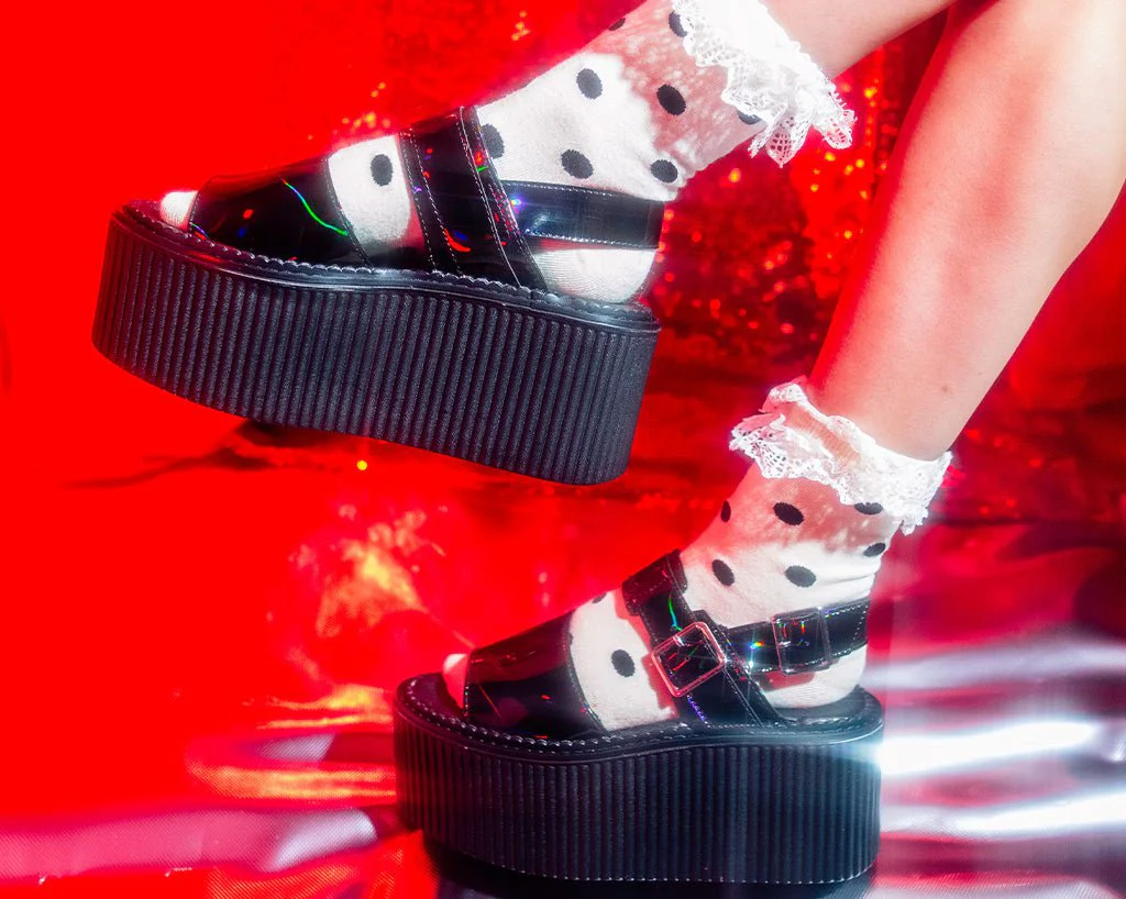 Black Rainbow Haze Strato Sandal - Image 7