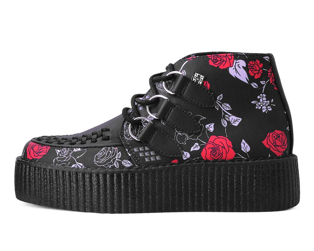 Black & Red Rose 3-Ring Chukka Boot - Image 5