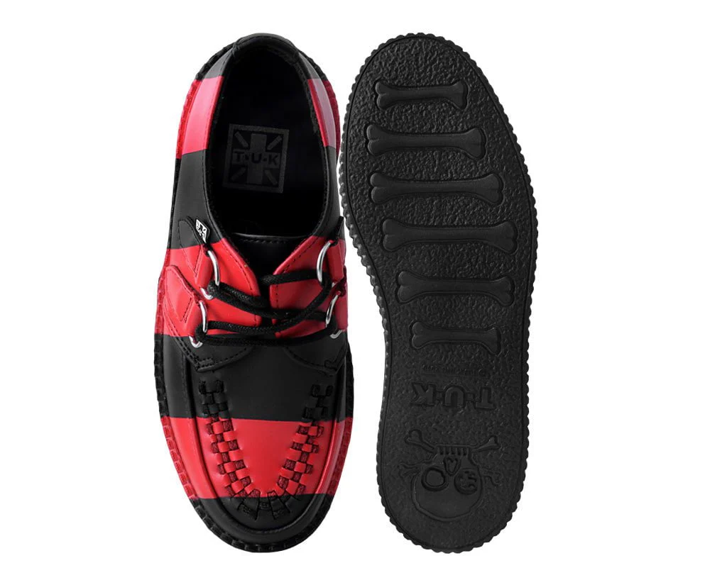 Black & Red Striped Viva Mondo Creeper - Image 4