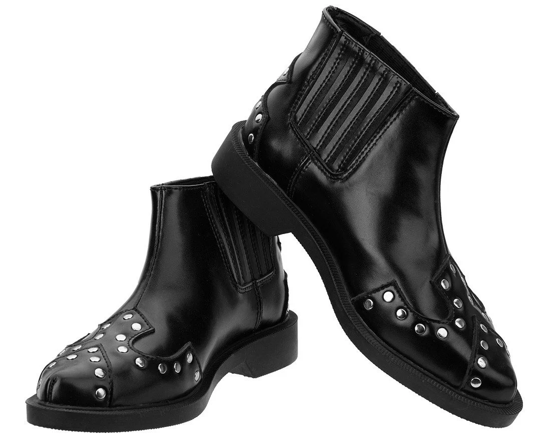 Black Studded Jam Boot - Image 3