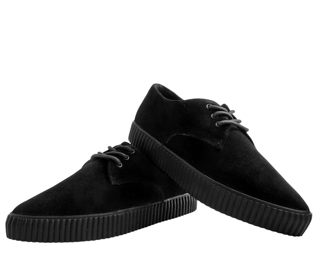 Black Suede Pointed EZC - Image 2