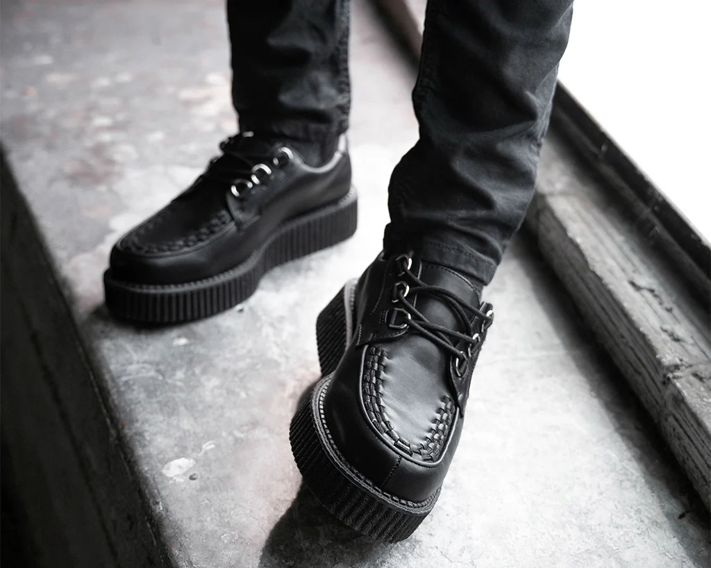 Black Leather Anarchic Creeper - Image 6