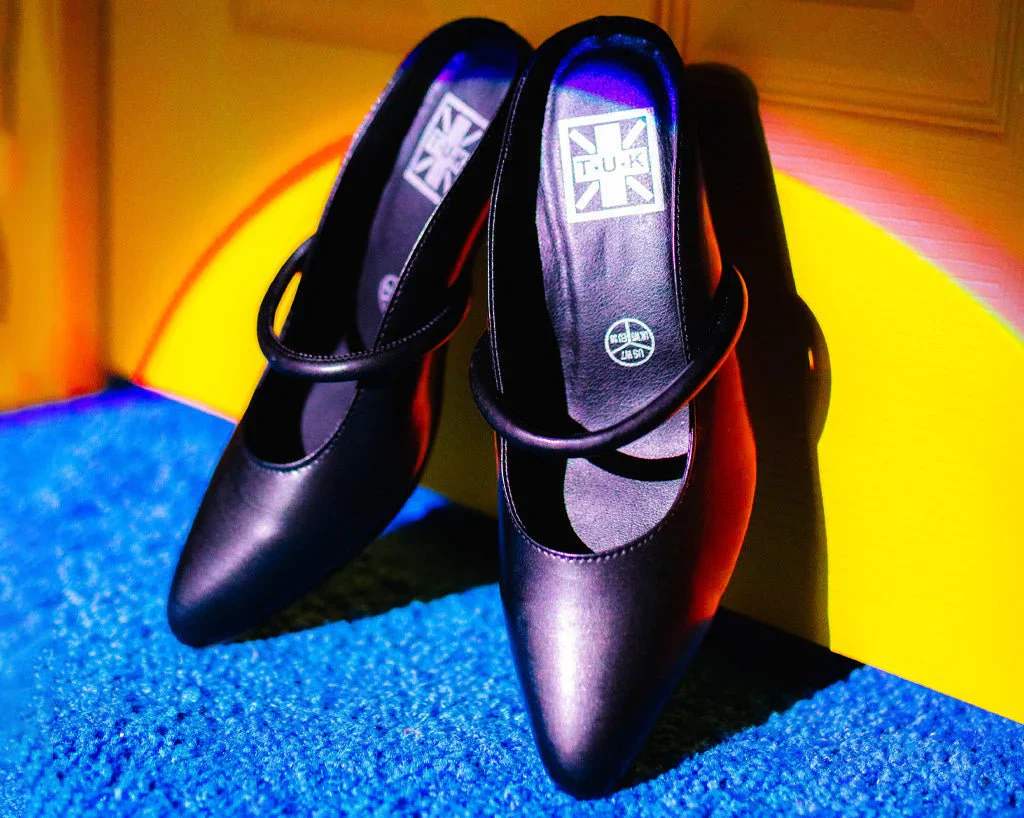 Black TUKskin™ Ball Heel - Image 6