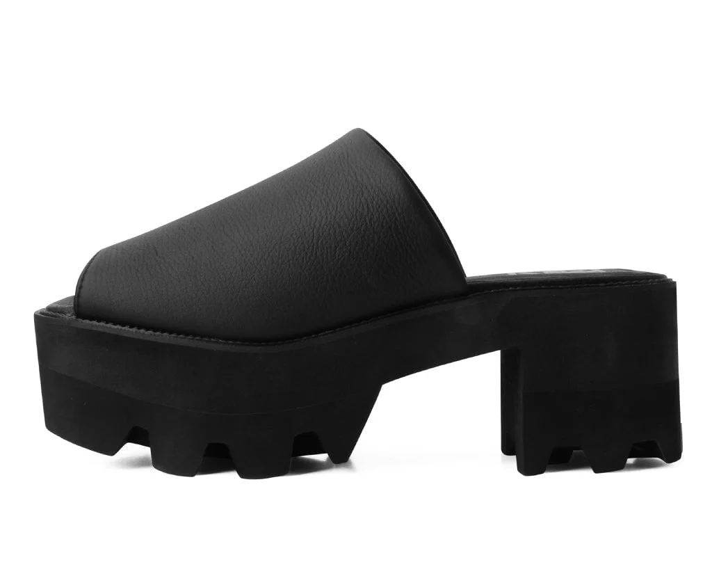 Black TUKskin™ Square Dino Mule - Image 5