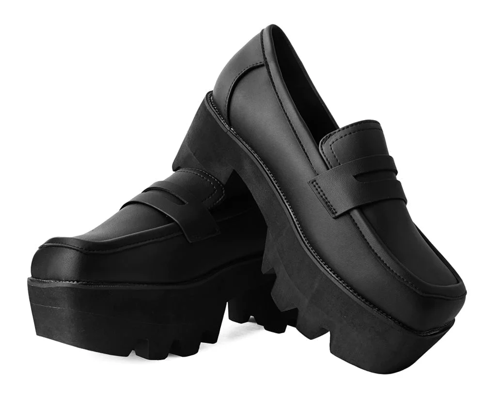 Black TUKskin™ Square Nosebleed Loafer - Image 3