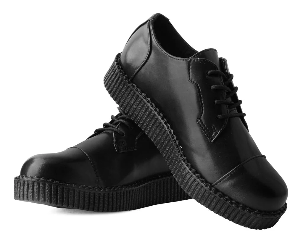Black TUKskin™ Toe Cap Viva Low Creeper - Image 3