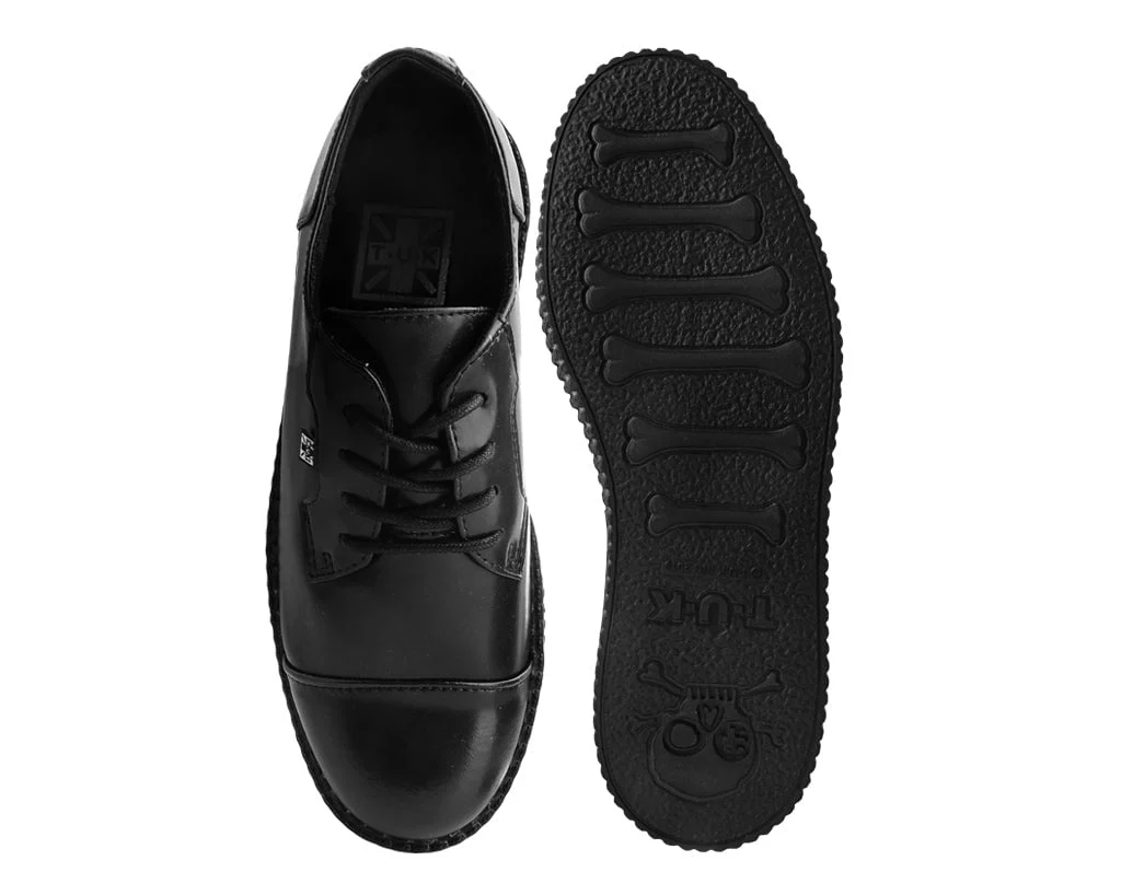 Black TUKskin™ Toe Cap Viva Low Creeper - Image 4