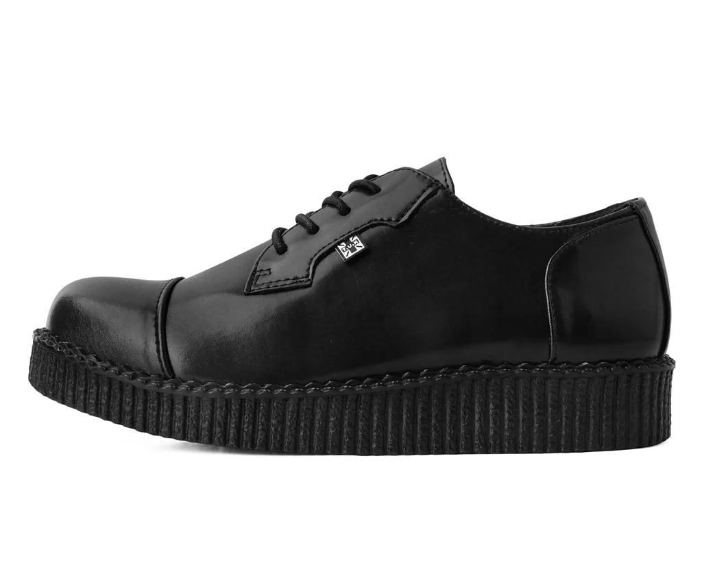 Black TUKskin™ Toe Cap Viva Low Creeper - Image 5
