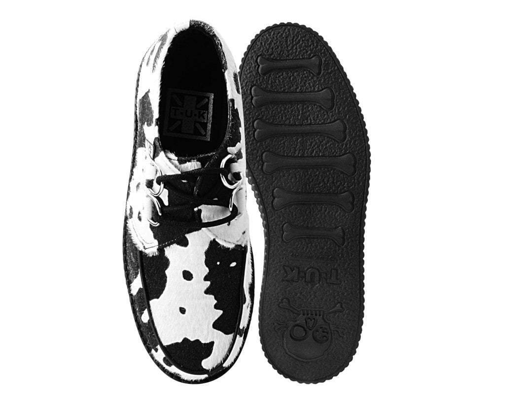 Black & White Cow Print Viva Mondo Creeper - Image 4