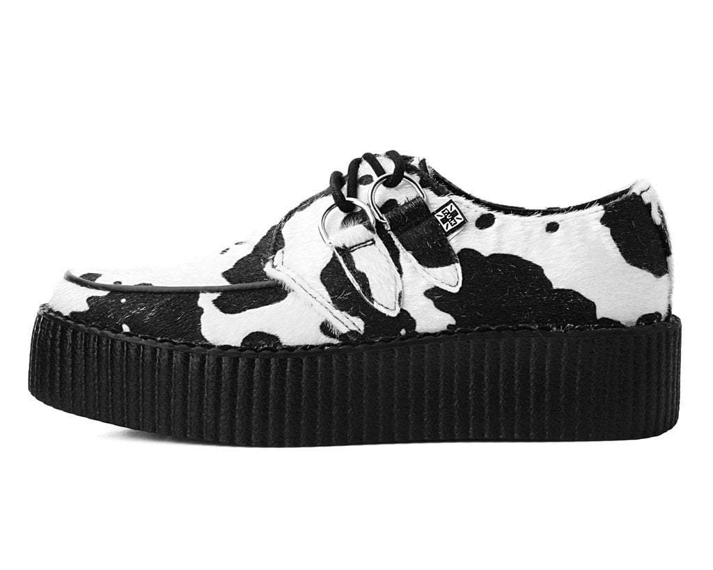 Black & White Cow Print Viva Mondo Creeper - Image 5