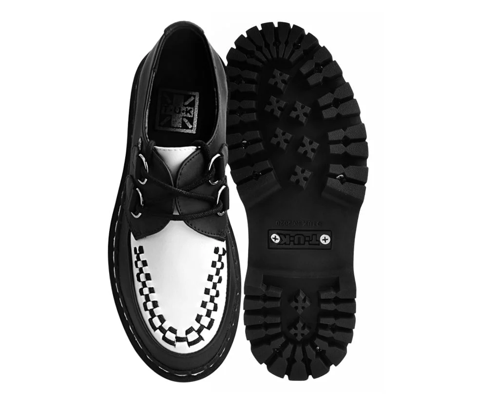 Black & White TUKskin™ Interlace Double Decker Creeper - Image 4
