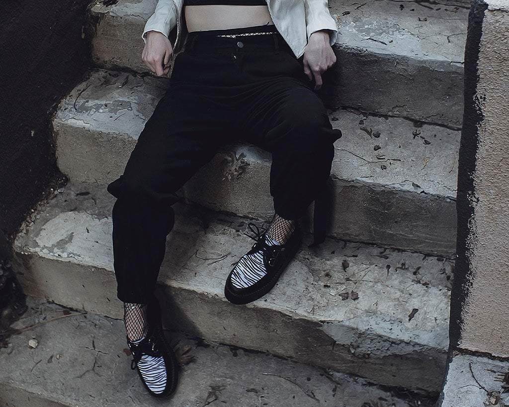 Black & White Zebra Viva Mondo Creeper - Image 6