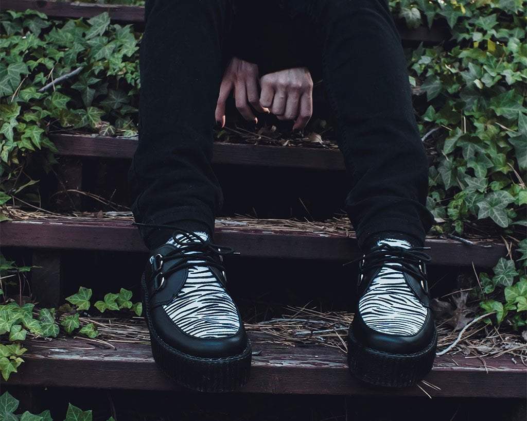 Black & White Zebra Viva Mondo Creeper - Image 7