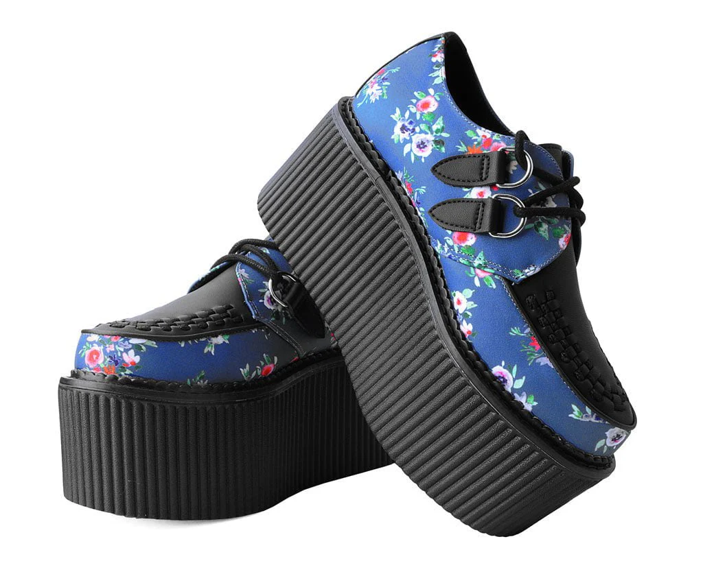 Blue Floral D-Ring Stratocreeper - Image 3
