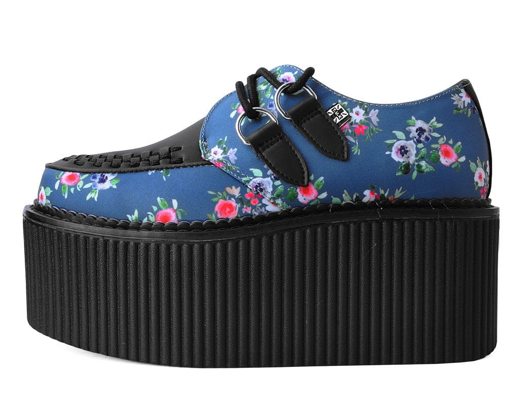 Blue Floral D-Ring Stratocreeper - Image 5