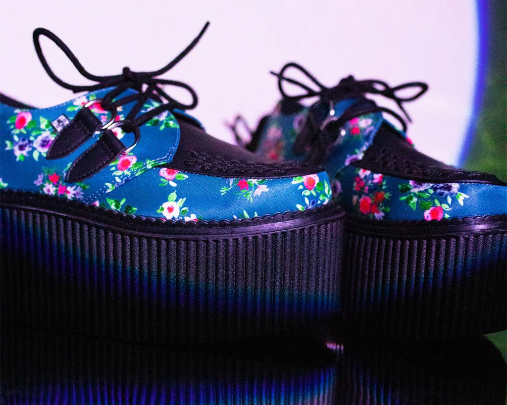 Blue Floral D-Ring Stratocreeper - Image 6