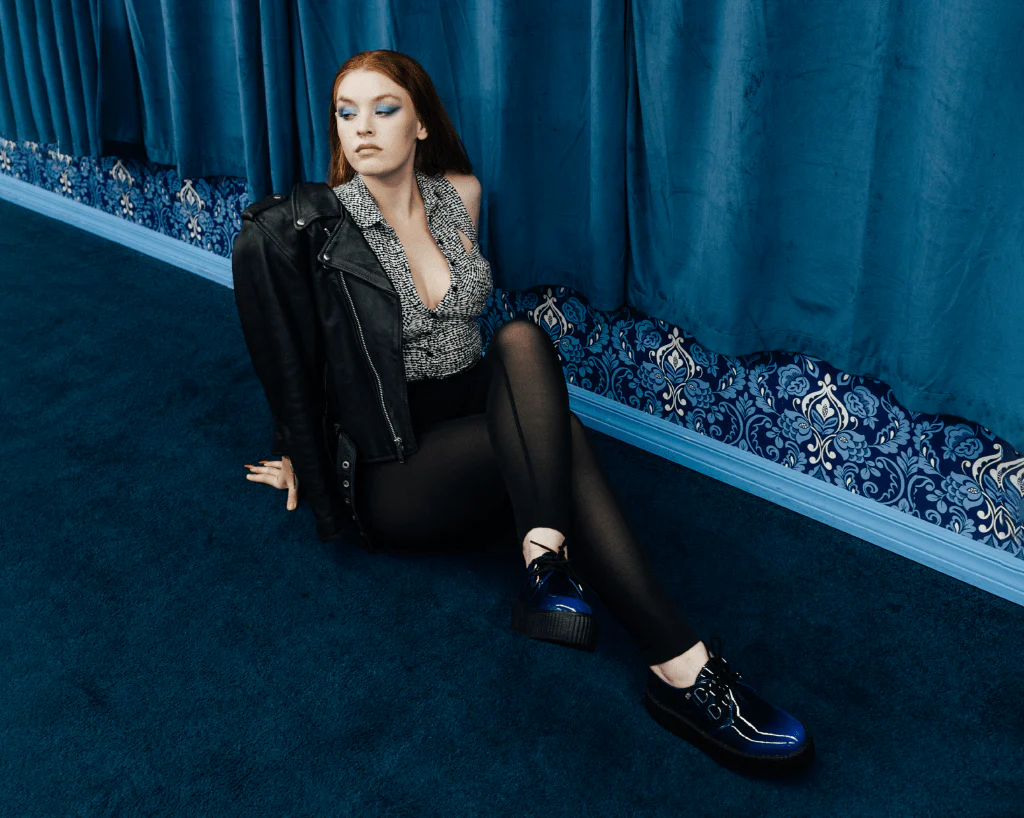 Blue Gradient D-Ring Mondo Creeper - Image 6