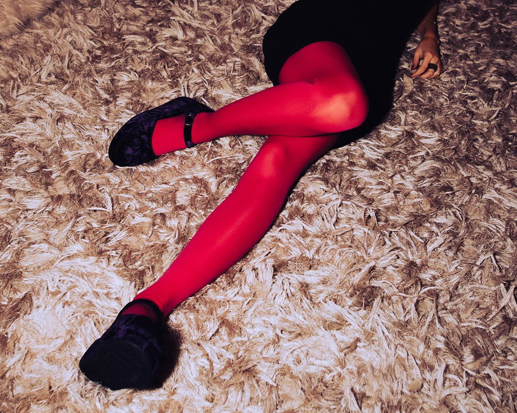 Purple Velvet Wrapped Mary Jane - Image 7