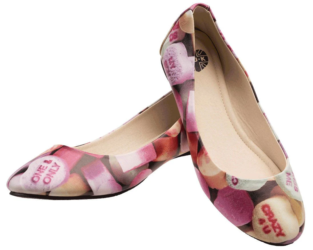 Candy Hearts Flats - *FINAL SALE/NON-RETURNABLE - Image 4