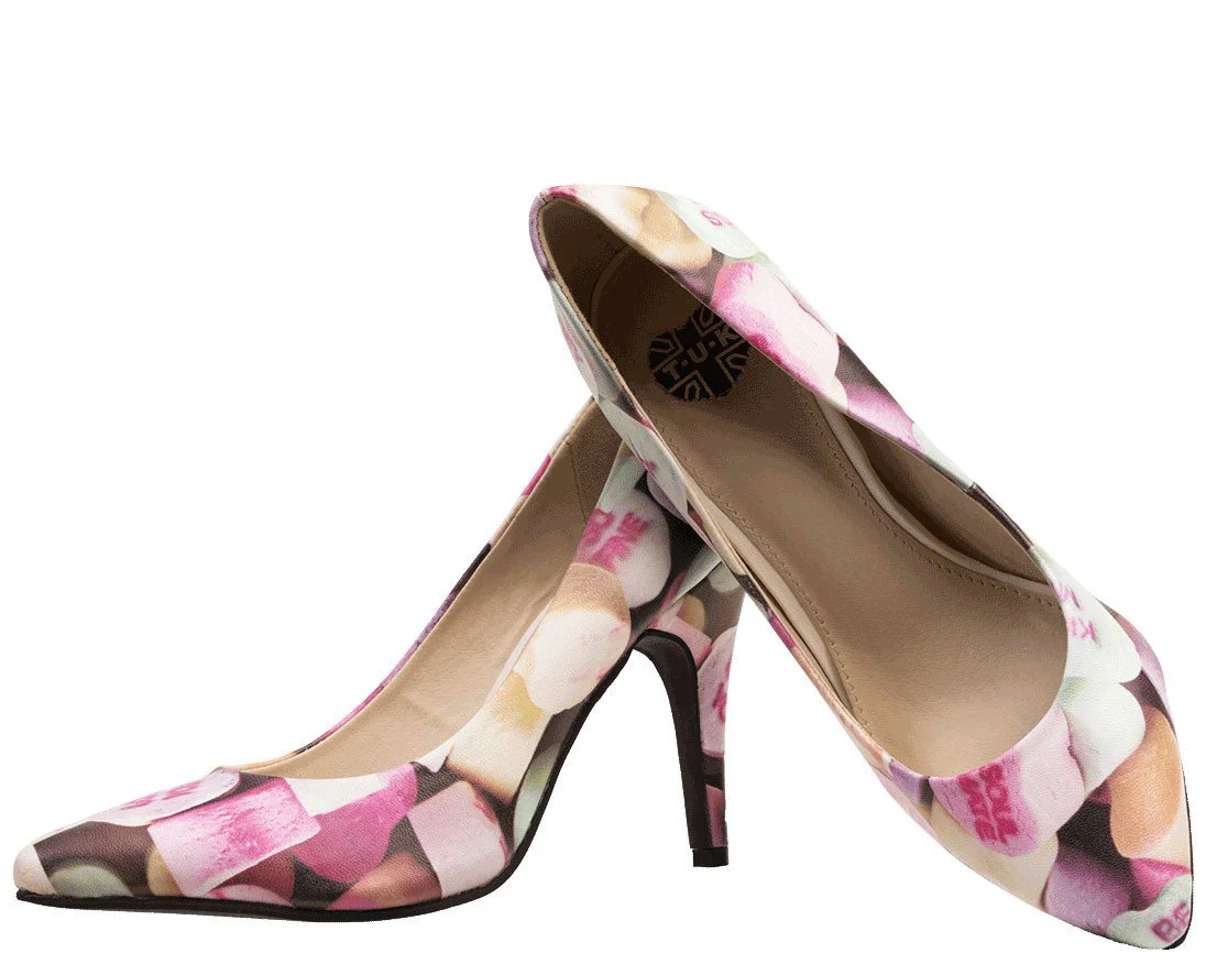 Candy Hearts Pointed Heel - *FINAL SALE/NON-RETURNABLE - Image 4