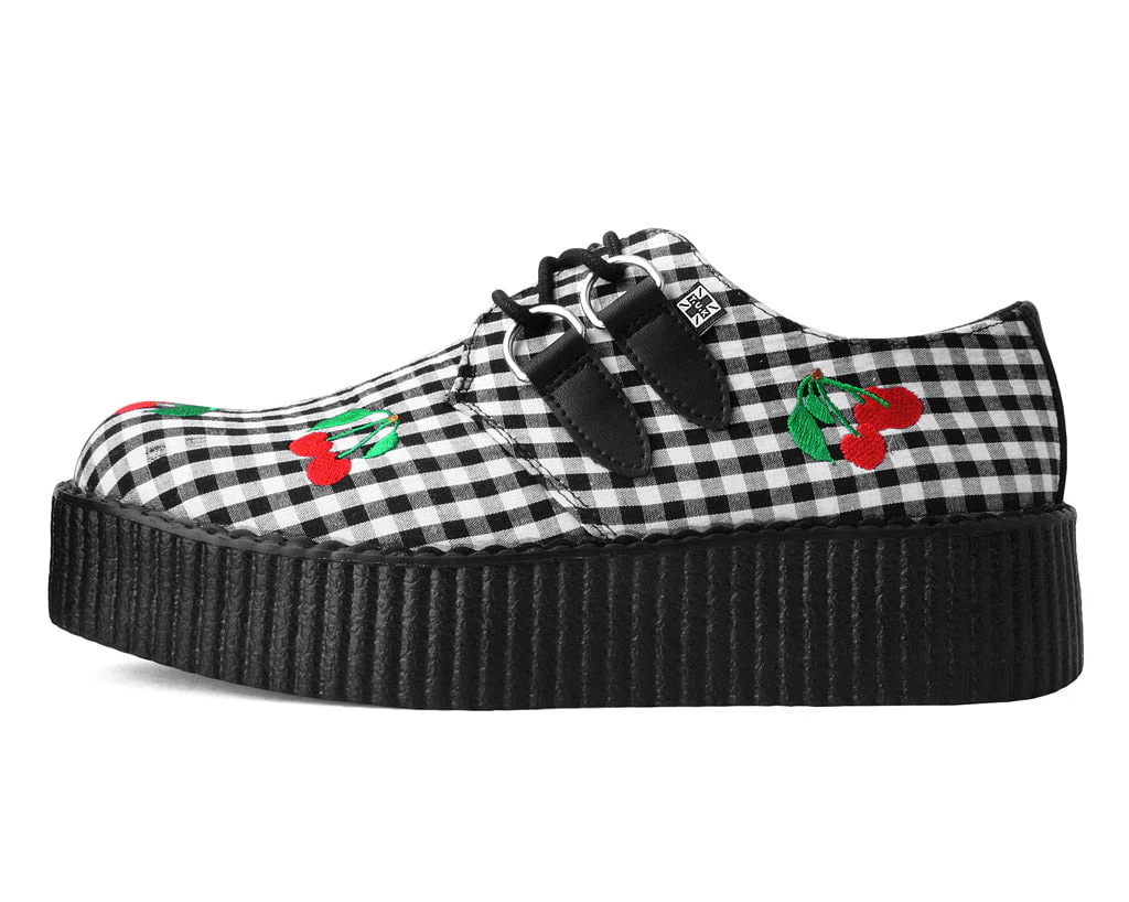 Cherry Gingham Mondo Creeper - Image 4