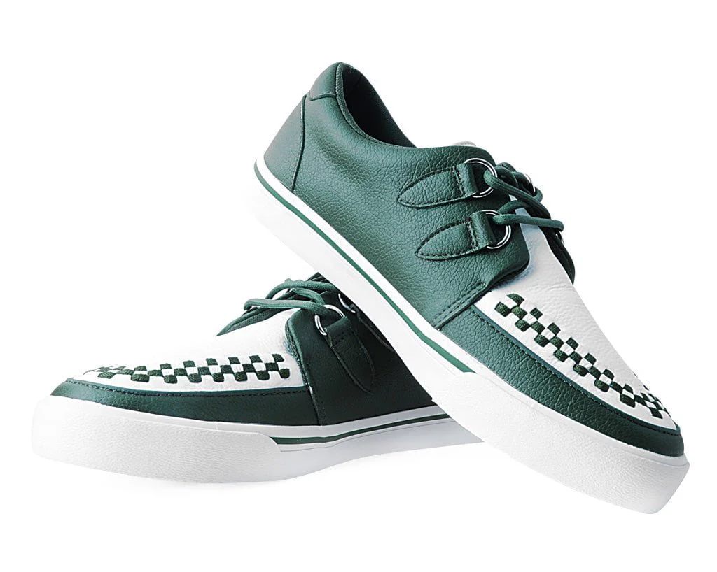 Dark Cedar & White 2-Ring Creeper Sneaker - Image 3
