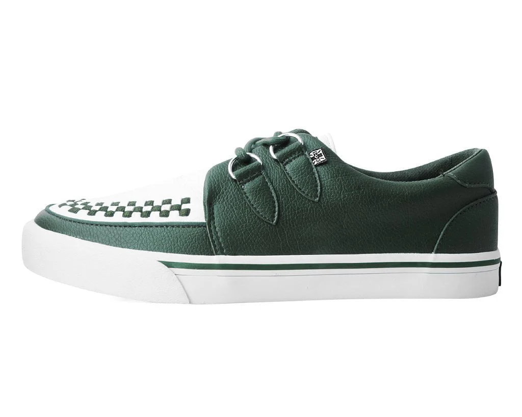 Dark Cedar & White 2-Ring Creeper Sneaker - Image 5