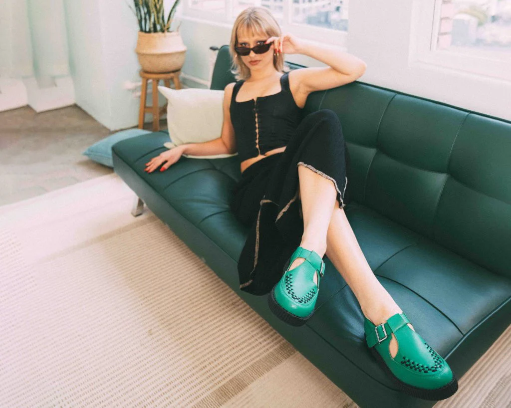 Green TUKskin™ Viva Low Sandal - Image 6