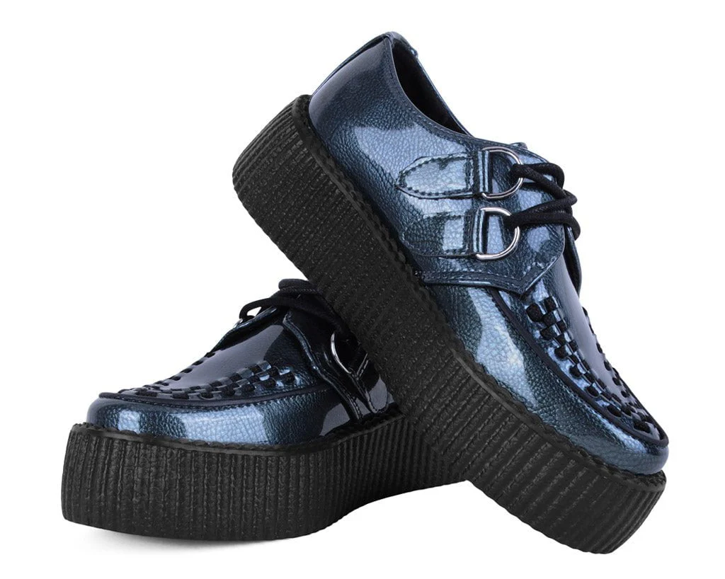 Grey Patent Viva Mondo Creeper - Image 3