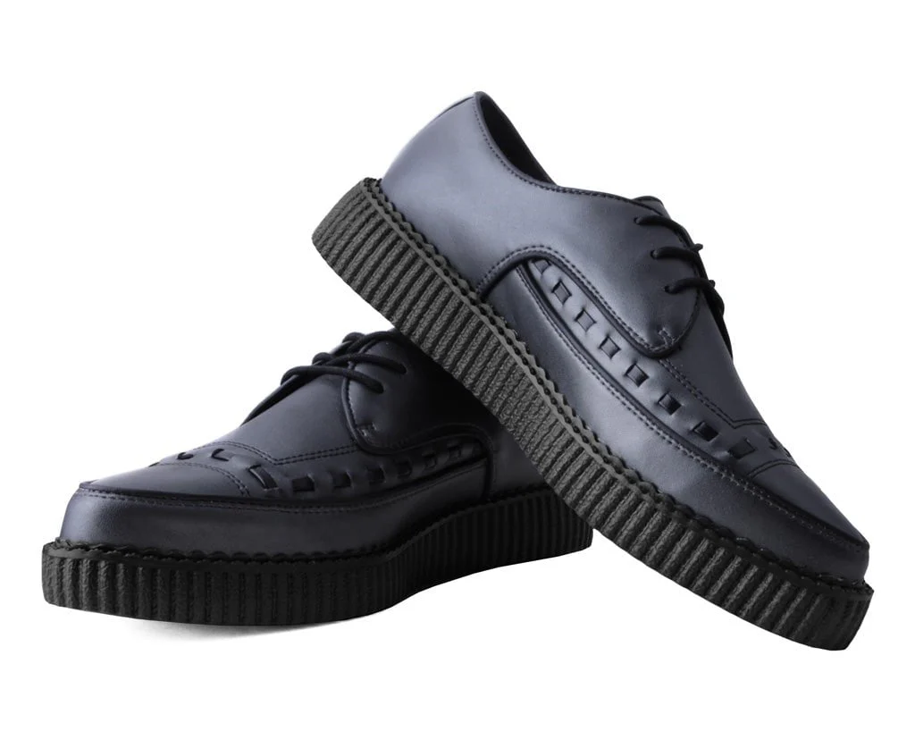 Gunmetal TUKskin™ Lace Up Creeper - Image 3