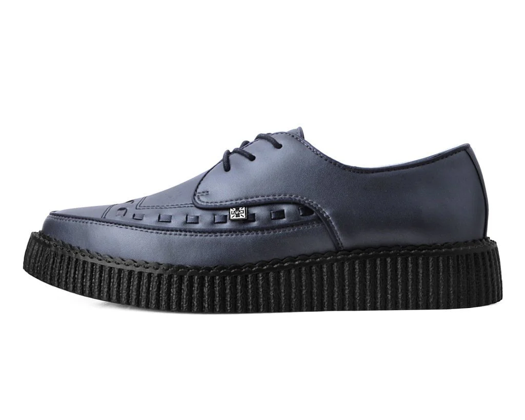 Gunmetal TUKskin™ Lace Up Creeper - Image 5