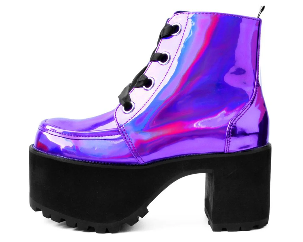 Lavender Iridescent Nosebleed Boot - Image 4