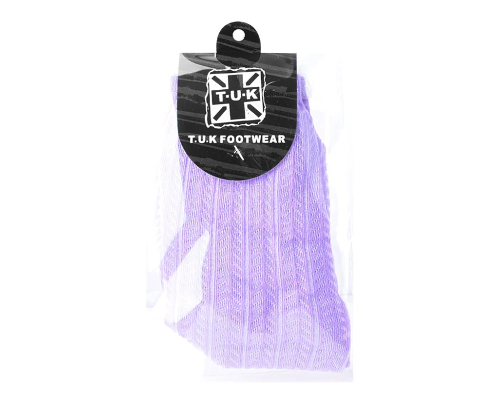 Lavender Mesh Sock - Image 2