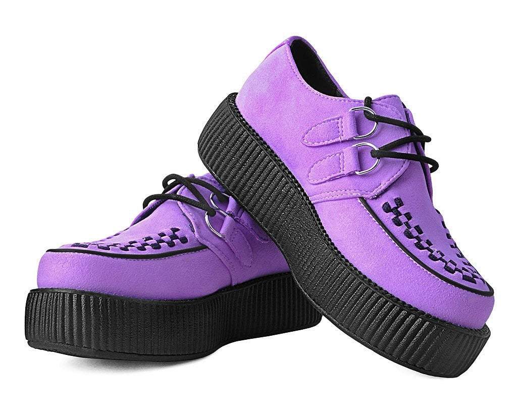 Lavender Faux Suede Viva Mondo Creeper - Image 3