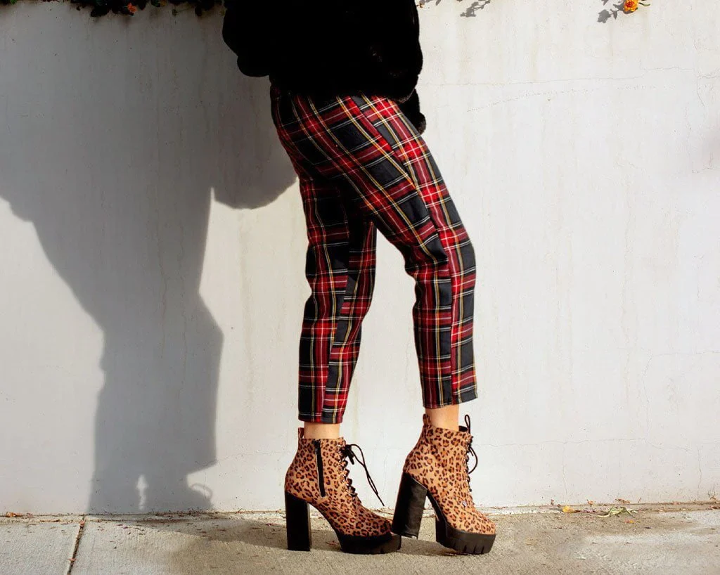 Leopard 6-Ring Bootie Platform Heel - Image 6